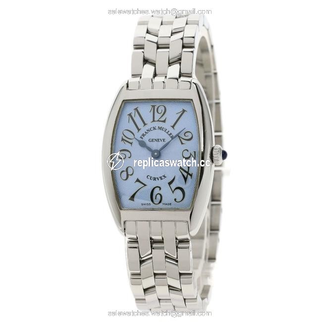 Franck Muller 1752qz Tonneau Curvex Stainless Steel Ss Ladies Watch Franck Muller 1752qz Tonneau Curvex Stainless Steel Ss Ladies Watch