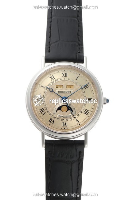 Breguet Classic Triple Calendar Moon Phase 3040bb11286 Silver Dial 750wg 1910506 Watch Breguet Classic Triple Calendar Moon Phase 3040bb11286 Silver Dial 750wg 1910506 Watch