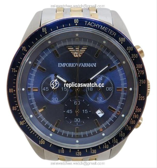 Emporio Armani Ar-6088 Quartz Chronograph Mens Watch Emporio Armani Ar-6088 Quartz Chronograph Mens Watch