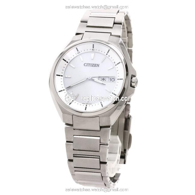Citizen H100-r007556 Round Face At6050-54a Stainless Steel Mens Watch Citizen H100-r007556 Round Face At6050-54a Stainless Steel Mens Watch