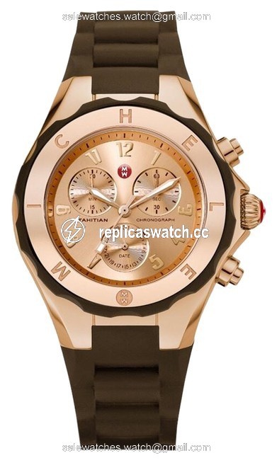 Michele Brown/ Rose Gold Jelly Watch Michele Brown/ Rose Gold Jelly Watch