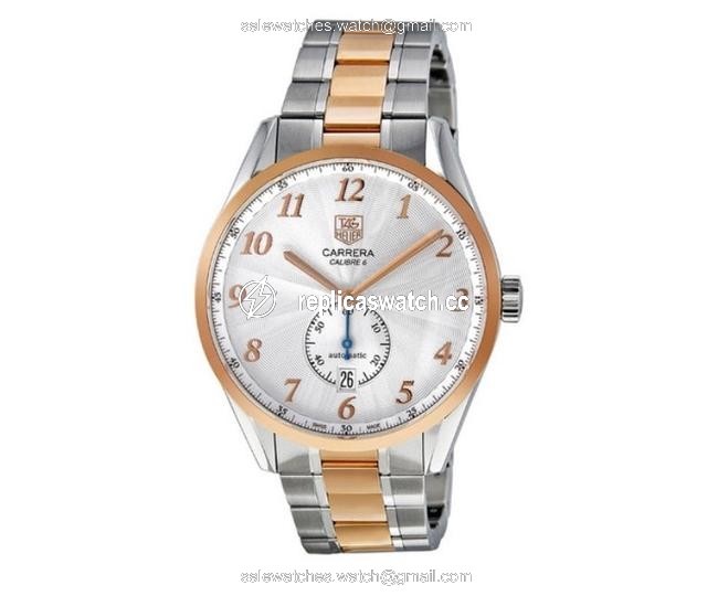 TAG Heuer Silver Carrera Dial Mens Watch TAG Heuer Silver Carrera Dial Mens Watch