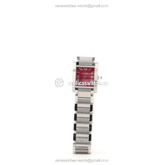 Cartier Silver Limited Edition Tank Francaise Quartz Stainless Steel 20 Watch Cartier Silver Limited Edition Tank Francaise Quartz Stainless Steel 20 Watch
