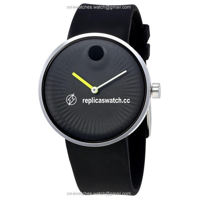 Movado Edge Black Aluminum Dial Mens 3680003 Watch Movado Edge Black Aluminum Dial Mens 3680003 Watch