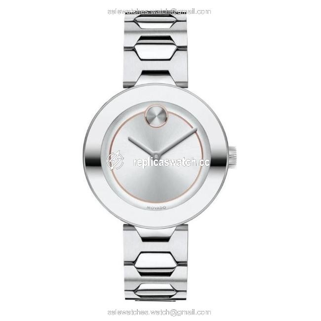 Movado Stainless Steel Bold Sunray Silver Dial & Bracelet Womens Swiss (3600381) Watch Movado Stainless Steel Bold Sunray Silver Dial & Bracelet Womens Swiss (3600381) Watch