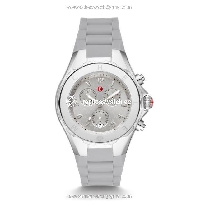 Michele Gray/ Silver Jellybean Stainless Mww12f000092 Watch Michele Gray/ Silver Jellybean Stainless Mww12f000092 Watch