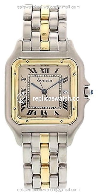 Cartier Jumbo Panthere 18k Yg Ss 183957 Watch Cartier Jumbo Panthere 18k Yg Ss 183957 Watch