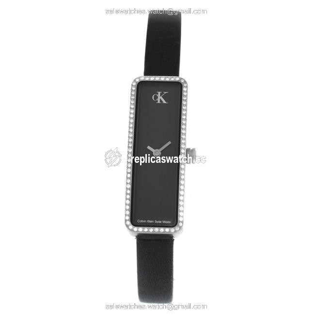 Calvin Klein Silver Ladies K10133 Stainless Steel Diamond Quartz 12mm X 35mm Watch Calvin Klein Silver Ladies K10133 Stainless Steel Diamond Quartz 12mm X 35mm Watch