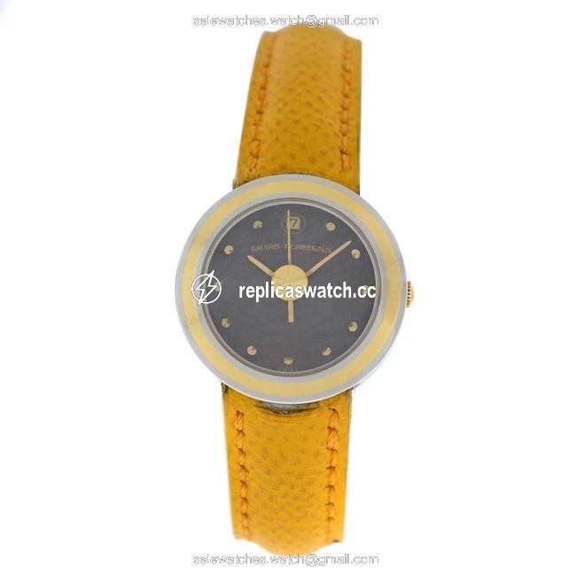 Girard-Perregaux Silver Gold Ladies Equation Focal Steel 26mm Quartz Watch Girard-Perregaux Silver Gold Ladies Equation Focal Steel 26mm Quartz Watch
