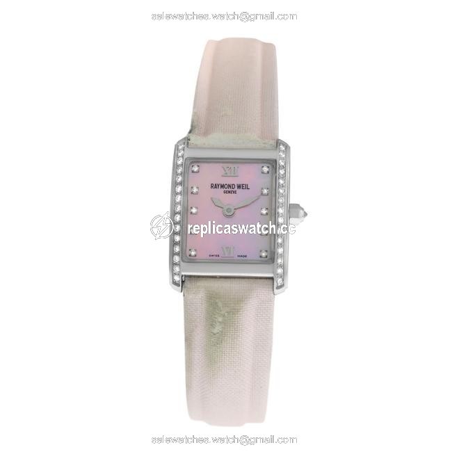Raymond Weil Silver Ladies Don Giovanni 5875 Steel Diamond Mop 18mm Quartz Watch Raymond Weil Silver Ladies Don Giovanni 5875 Steel Diamond Mop 18mm Quartz Watch