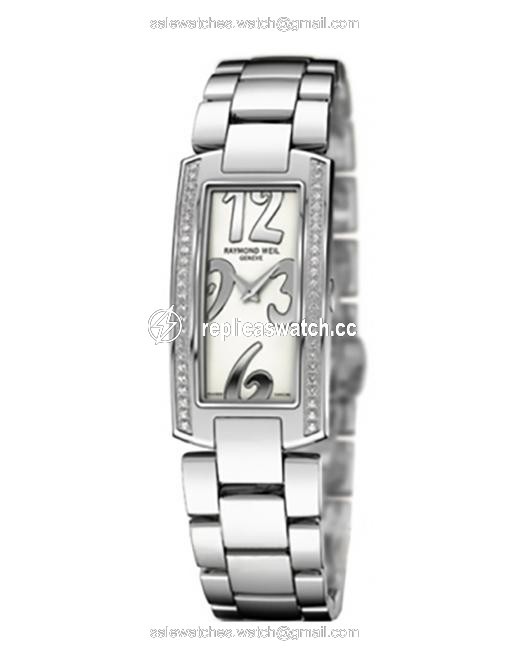 Raymond Weil Silver Ladies Shine 1500-st1-05303 Stainless Steel Diamond Quar Watch Raymond Weil Silver Ladies Shine 1500-st1-05303 Stainless Steel Diamond Quar Watch