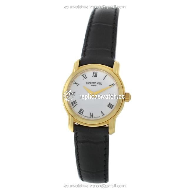 Raymond Weil Gold Ladies Traditon 5369-p-00300 Steel 24mm Quartz Watch Raymond Weil Gold Ladies Traditon 5369-p-00300 Steel 24mm Quartz Watch