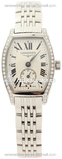 Longines Silver Evidenza Watch Longines Silver Evidenza Watch