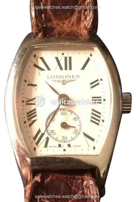 Longines Brown Crocodile Evidenza L2.175.4.71.5 Watch Longines Brown Crocodile Evidenza L2.175.4.71.5 Watch