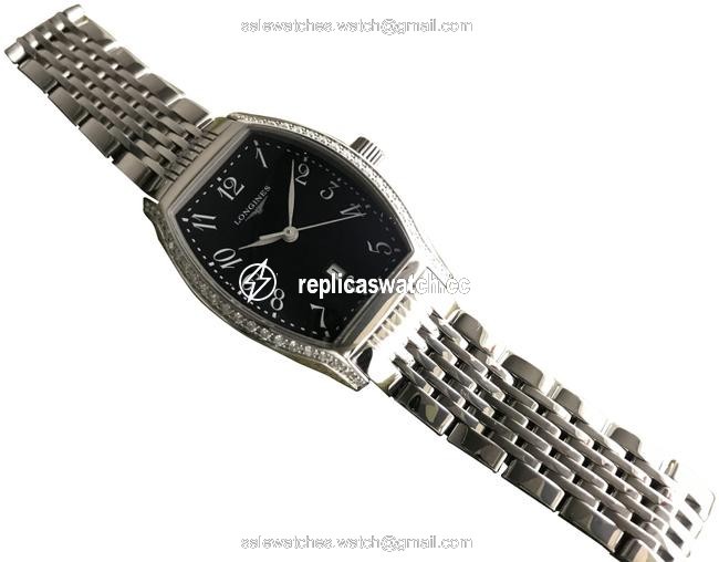 Longines Stainless Steel Ladys Evidenza Steel/Diamond L21550537 Quartz Watch Longines Stainless Steel Ladys Evidenza Steel/Diamond L21550537 Quartz Watch