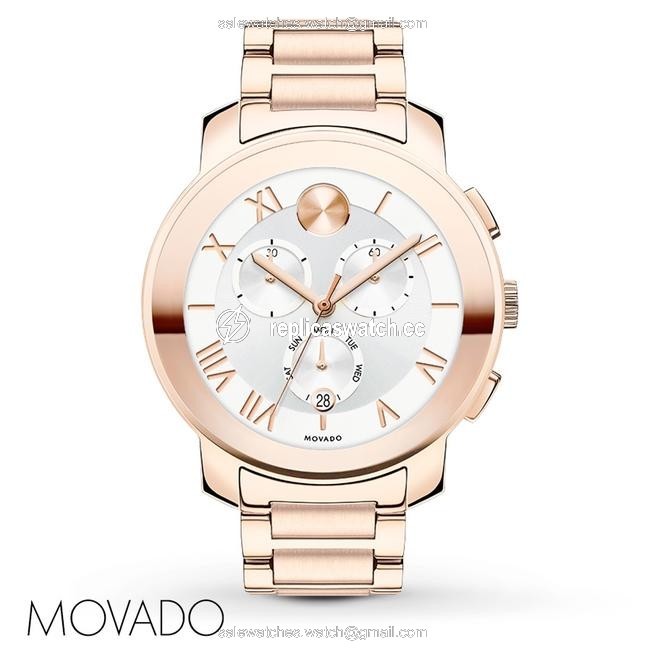 Movado Rose Gold Stainless 3600207 Chronograph Watch Movado Rose Gold Stainless 3600207 Chronograph Watch