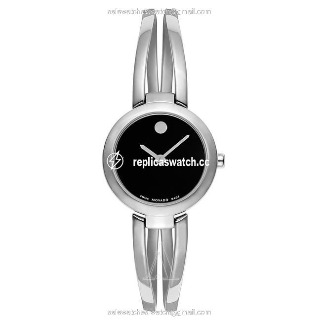 Movado Black New Amorosa 0607131 Womens 595.00 Watch Movado Black New Amorosa 0607131 Womens 595.00 Watch