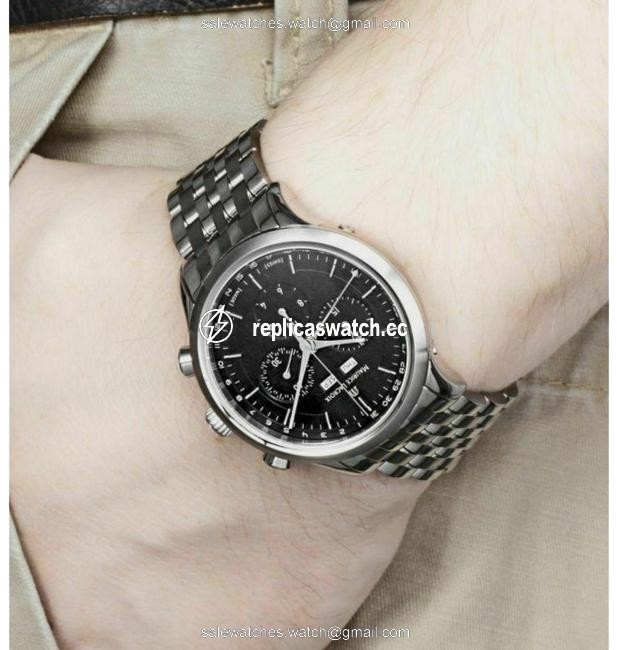 Maurice Lacroix Silver Lc1008-ss002-330-1 Mens Les Classiques Quartz Watch Maurice Lacroix Silver Lc1008-ss002-330-1 Mens Les Classiques Quartz Watch