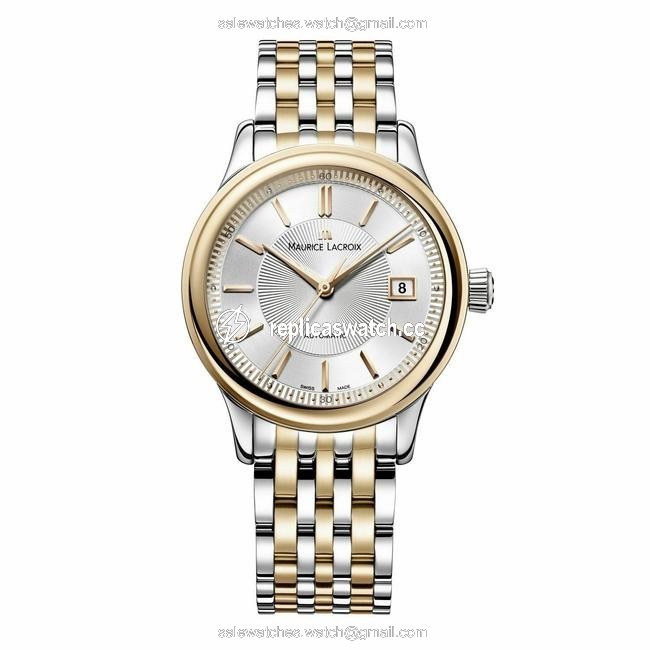 Maurice Lacroix Two-tone Lc6027ps103131 Les Classiques Mens Watch Maurice Lacroix Two-tone Lc6027ps103131 Les Classiques Mens Watch