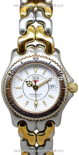 TAG Heuer Mens Professional Gold Plated and Stainless Steel Pre-owned Watch TAG Heuer Mens Professional Gold Plated and Stainless Steel Pre-owned Watch