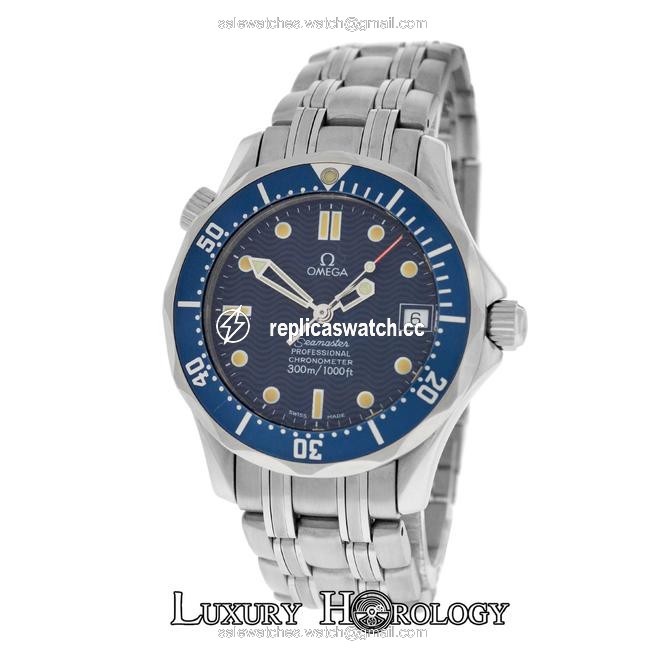 Omega Silver Mens Midsize Seamaster 2551.80 Bond Chronometer Watch Omega Silver Mens Midsize Seamaster 2551.80 Bond Chronometer Watch