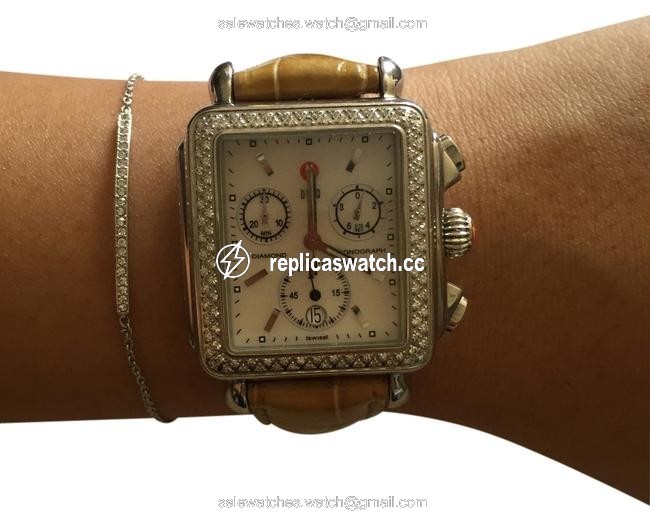 Michele Alligator Leather Strap Michele Alligator Leather Strap