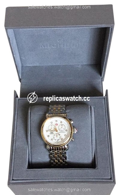 Michele Steel/Yellow Gold Csx 36mm Watch Michele Steel/Yellow Gold Csx 36mm Watch