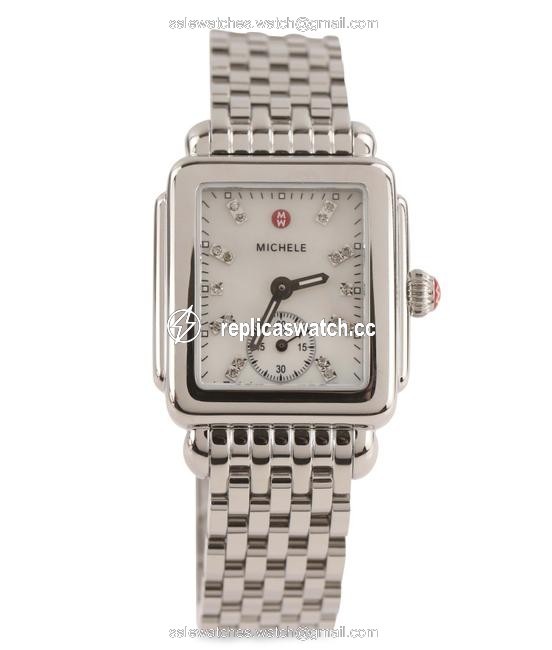 Michele Silver Deco Watch Michele Silver Deco Watch