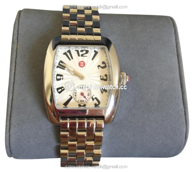 Michele Silver Mini Urban Watch Michele Silver Mini Urban Watch