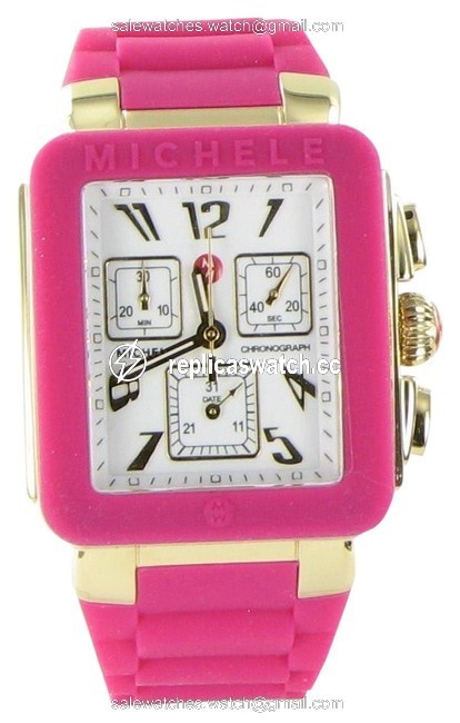 Michele Pink Jelly Bean Rose Gold Mww06l000021 Watch Michele Pink Jelly Bean Rose Gold Mww06l000021 Watch