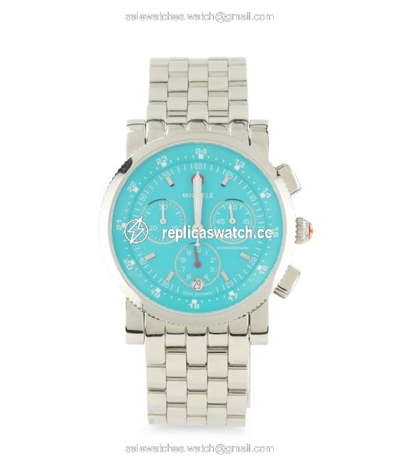 Michele Silver Sport Sail Watch Michele Silver Sport Sail Watch