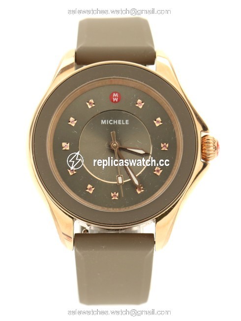 Michele Brown Taupe Cape Topaz Mww27a000005 Watch Michele Brown Taupe Cape Topaz Mww27a000005 Watch