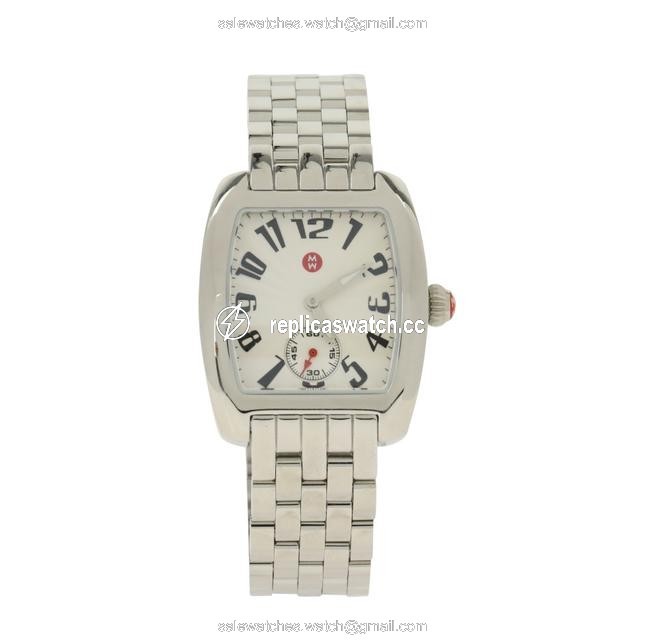 Michele Silver Urban Mini Watch Michele Silver Urban Mini Watch
