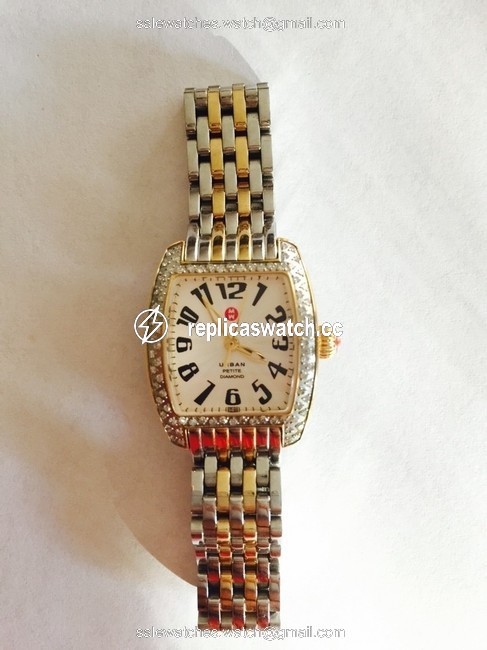 Michele Urban Petite Diamond Excellent Condition Watch Michele Urban Petite Diamond Excellent Condition Watch