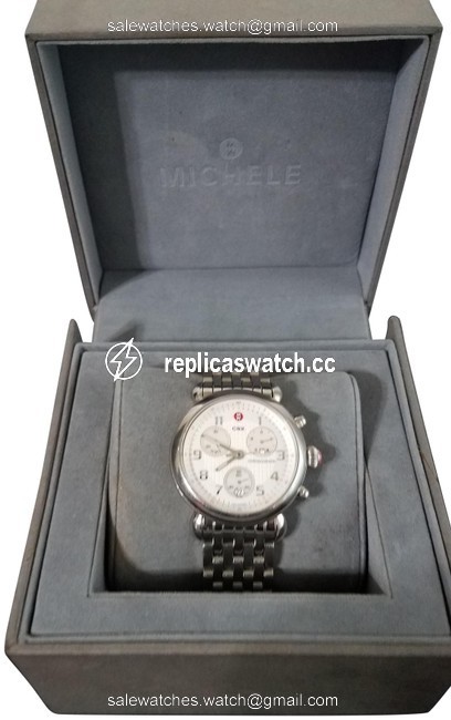 Michele Stainless Steel Csx-39 Watch Michele Stainless Steel Csx-39 Watch