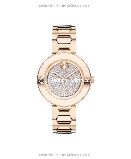 Movado Pink (Rose) Gold Rose Gold-tone Stainless Steel Ladies (3600493) Watch Movado Pink (Rose) Gold Rose Gold-tone Stainless Steel Ladies (3600493) Watch