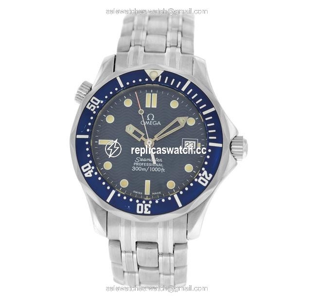 Omega Silver Seamaster 2561.8 Mens Midsize 36mm Stainless Steel Quartz Watch Omega Silver Seamaster 2561.8 Mens Midsize 36mm Stainless Steel Quartz Watch