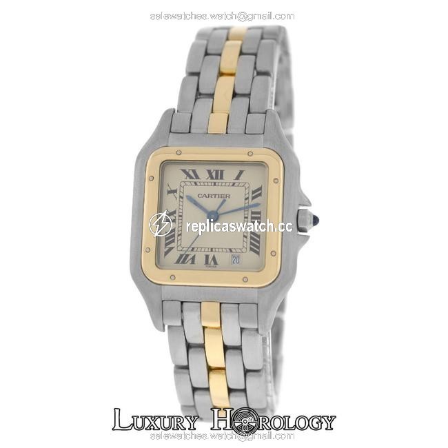 Cartier Mint Ladies Midsize 26mm Panthere 187949 One Row 18k Gold Quar Watch Cartier Mint Ladies Midsize 26mm Panthere 187949 One Row 18k Gold Quar Watch