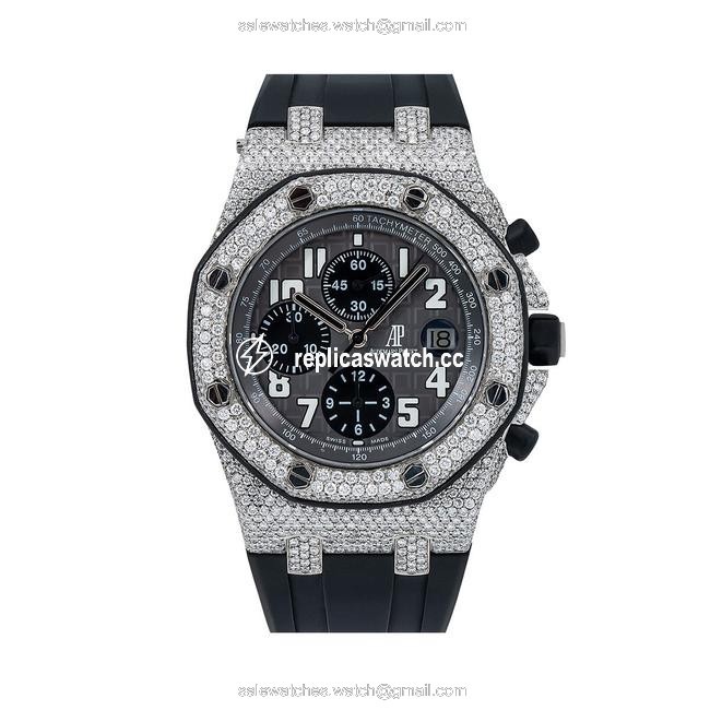 Audemars Piguet Black Royal Oak Offshore 25940sk 42mm Dial Watch Audemars Piguet Black Royal Oak Offshore 25940sk 42mm Dial Watch