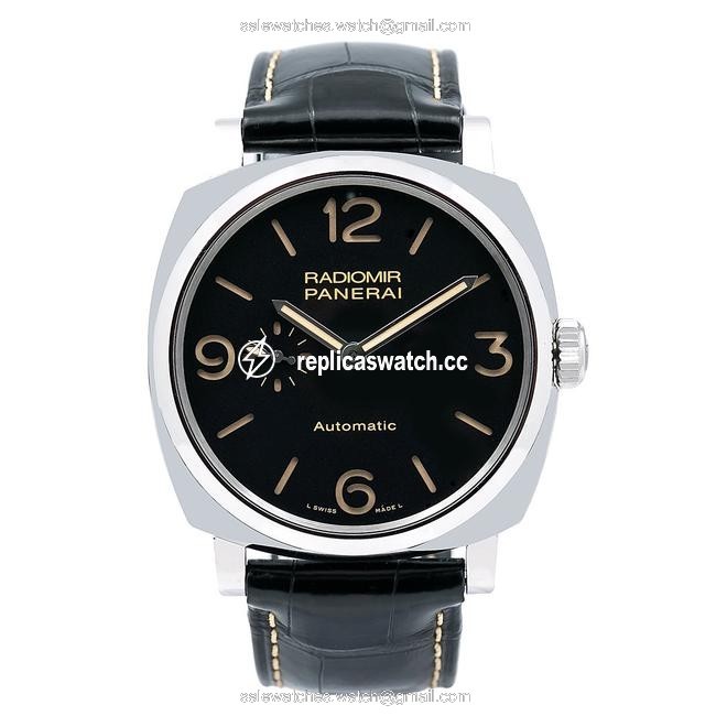 Panerai Black Radiomir 1940 3 Days Pam00572 45mm Dial Watch Panerai Black Radiomir 1940 3 Days Pam00572 45mm Dial Watch