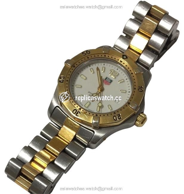 TAG Heuer Gold and Silver Classic 2000 Watch TAG Heuer Gold and Silver Classic 2000 Watch