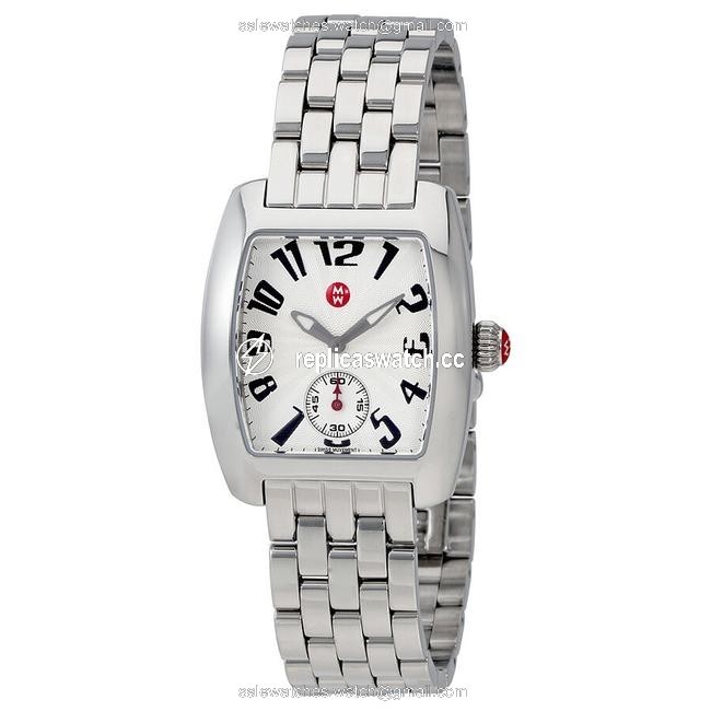 Michele Stainless Mww02a000602 Urban Mini Dial Ladies 30mm Watch Michele Stainless Mww02a000602 Urban Mini Dial Ladies 30mm Watch