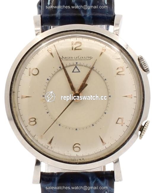 Jaeger-LeCoultre Silver Vintage Memovox Alarm Hand Winding Stainless Steel Wa Watch Jaeger-LeCoultre Silver Vintage Memovox Alarm Hand Winding Stainless Steel Wa Watch