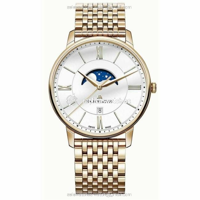 Maurice Lacroix Rose Gold El1108-pvp06-112-1 Mens Eliros Moon Phase Watch Maurice Lacroix Rose Gold El1108-pvp06-112-1 Mens Eliros Moon Phase Watch