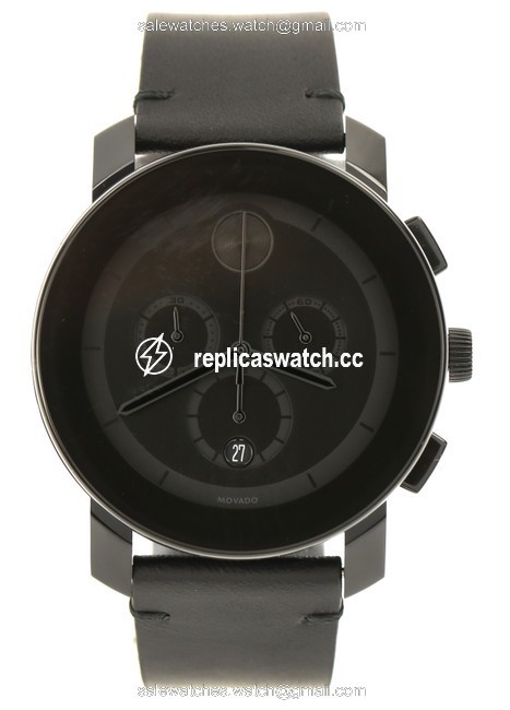 Movado Black Bold Chronograph Dial Watch Movado Black Bold Chronograph Dial Watch