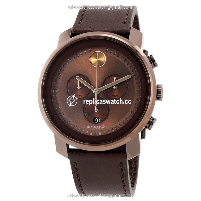 Movado Brown Bold Chronograph Mens Watch Movado Brown Bold Chronograph Mens Watch