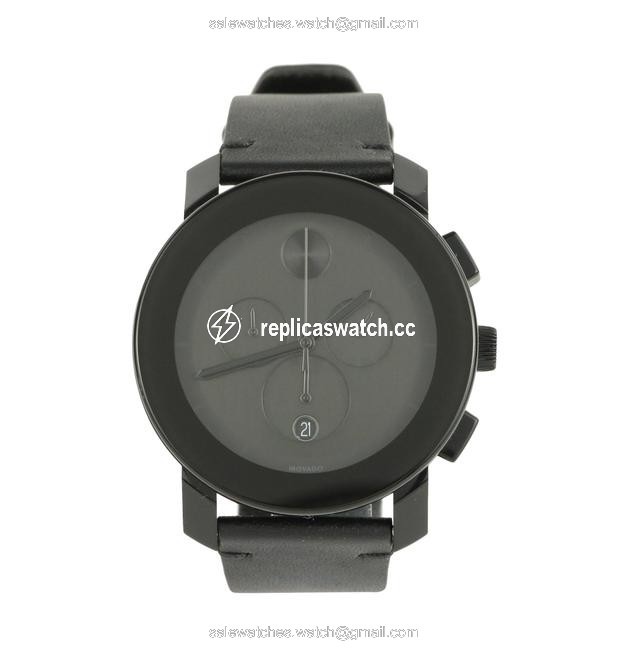 Movado Black Bold Chronograph Watch Movado Black Bold Chronograph Watch