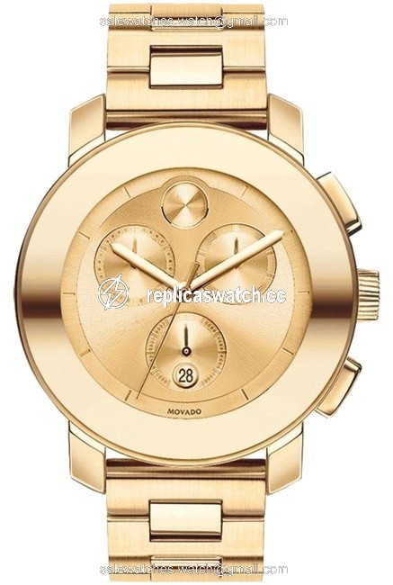 Movado Gold Chronograph Yellow Gold-plated Watch Movado Gold Chronograph Yellow Gold-plated Watch