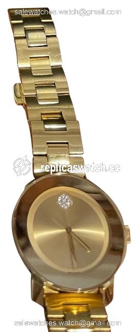 Movado Gold With Diamonds Watch Movado Gold With Diamonds Watch