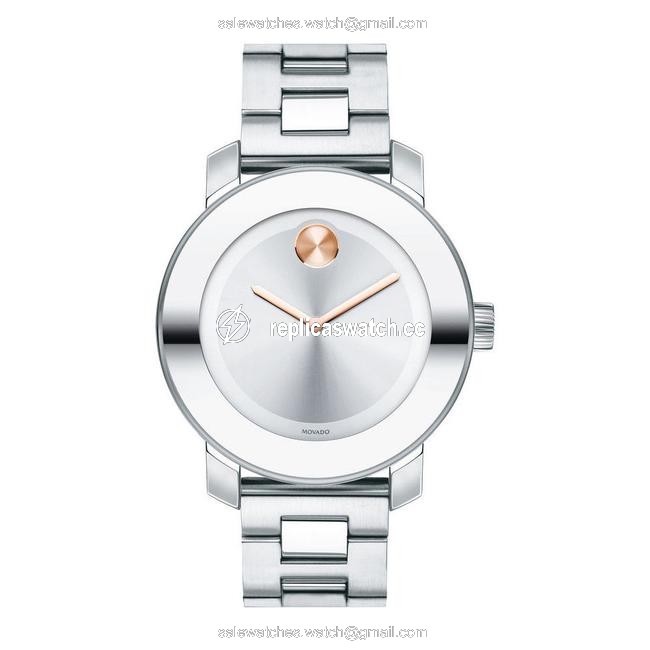 Movado Silver Bold Dial Stainless Steel Ladies 3600084 Watch Movado Silver Bold Dial Stainless Steel Ladies 3600084 Watch